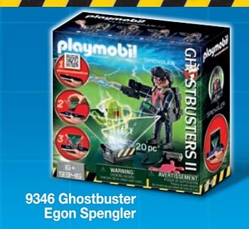 Promoties Ghostbuster egon spengler - Playmobil - Geldig van 01/09/2018 tot 31/12/2018 bij Playmobil