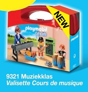 Promotions Valisette cours de musique - Playmobil - Valide de 01/09/2018 à 31/12/2018 chez Playmobil