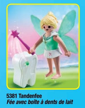 Promoties Tandenfee - Playmobil - Geldig van 01/09/2018 tot 31/12/2018 bij Playmobil