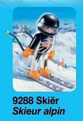 Promoties Skier - Playmobil - Geldig van 01/09/2018 tot 31/12/2018 bij Playmobil