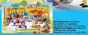 Promoties Babywinkel - Playmobil - Geldig van 01/09/2018 tot 31/12/2018 bij Playmobil