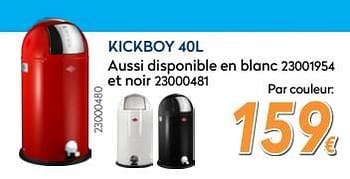 Promoties Kickboy - Wesco - Geldig van 27/08/2018 tot 26/09/2018 bij Krefel