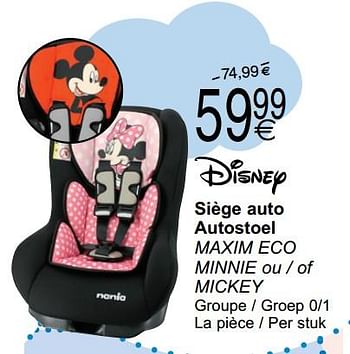 Disney Siège auto autostoel - En promotion chez Cora