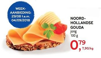 Promoties Noord- hollandse gouda - Huismerk - Alvo - Geldig van 29/08/2018 tot 04/09/2018 bij Alvo
