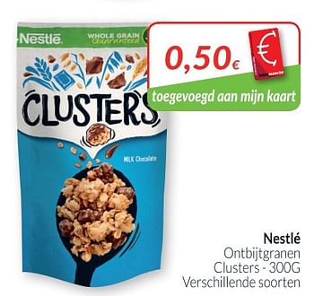 Promoties Ontbijtgranen - Nestlé - Geldig van 28/08/2018 tot 24/09/2018 bij Intermarche