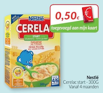 Promoties Cerelac start - Nestlé - Geldig van 28/08/2018 tot 24/09/2018 bij Intermarche