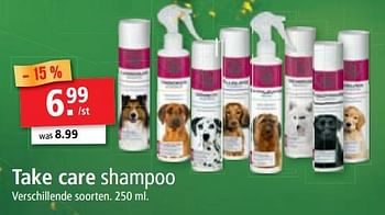 Forstad forsøg Barn Take Care Take care shampoo - Promotie bij Maxi Zoo