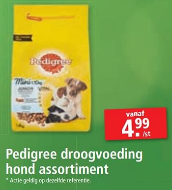 Promoties Pedigree droogvoeding hond assortiment - Pedigree - Geldig van 17/09/2018 tot 23/09/2018 bij Maxi Zoo