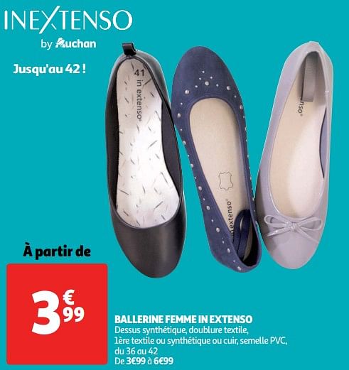 Ballerine auchan online