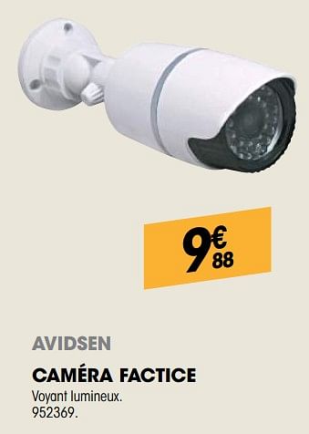 Promoties Avidsen caméra factice - avidsen - Geldig van 30/08/2018 tot 22/09/2018 bij Electro Depot