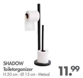 Promoties Shadow toiletorganizer - Huismerk - Casa - Geldig van 27/08/2018 tot 30/09/2018 bij Casa