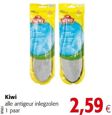 Kiwi inlegzolen discount