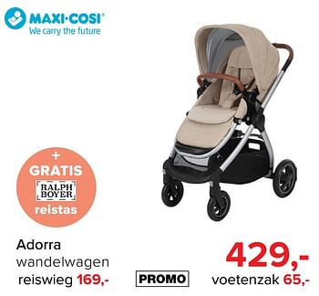 Promoties Adorra wandelwagen - Maxi-cosi - Geldig van 01/09/2018 tot 01/10/2018 bij Baby-Dump