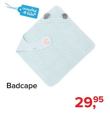 Promoties Badcape - Huismerk - Baby-Dump - Geldig van 01/09/2018 tot 01/10/2018 bij Baby-Dump