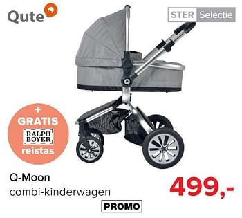 Promoties Q-moon combi-kinderwagen - Qute  - Geldig van 01/09/2018 tot 01/10/2018 bij Baby-Dump
