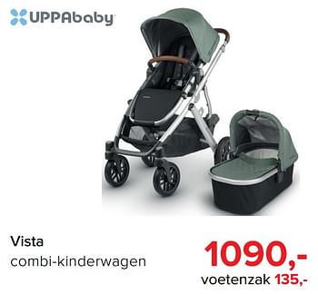 Promoties Vista combi-kinderwagen - Uppababy - Geldig van 01/09/2018 tot 01/10/2018 bij Baby-Dump