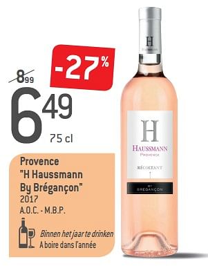 Promoties Provence - Rosé wijnen - Geldig van 05/09/2018 tot 02/10/2018 bij Match