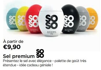 Promotions Sel premium - Soso - Valide de 30/08/2018 à 26/09/2018 chez Molecule