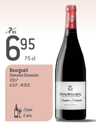 Promoties Bourgueil domaine omasson 2017 - Rode wijnen - Geldig van 05/09/2018 tot 02/10/2018 bij Match
