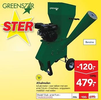 Promotions Greenstar afvalmolen - Greenstar - Valide de 12/09/2018 à 25/09/2018 chez Makro