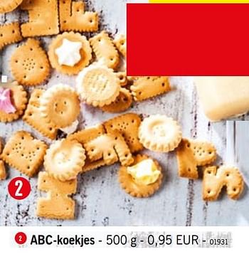 Promoties Abc-koekjes - Favorina - Geldig van 17/09/2018 tot 22/09/2018 bij Lidl