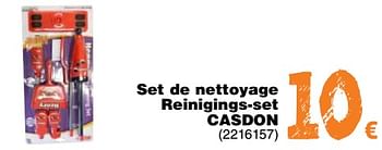 Promoties Set de nettoyage reinigings-set casdon - Casdon - Geldig van 11/09/2018 tot 24/09/2018 bij Cora