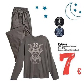 Promoties Pyjama - Huismerk - Cora - Geldig van 11/09/2018 tot 24/09/2018 bij Cora