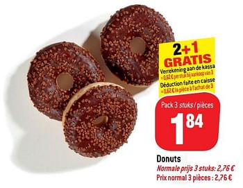 Promoties Donuts - Huismerk - Match - Geldig van 11/09/2018 tot 18/09/2018 bij Match