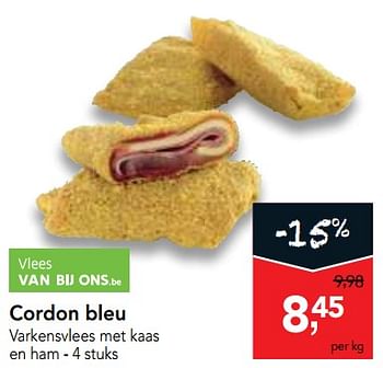 Promoties Cordon bleu - Huismerk - Makro - Geldig van 12/09/2018 tot 25/09/2018 bij Makro