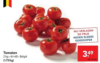Promoties Tomaten - Huismerk - Makro - Geldig van 12/09/2018 tot 25/09/2018 bij Makro