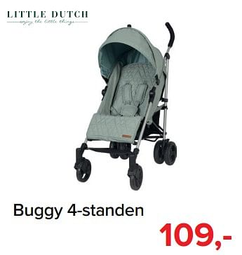 Promotions Buggy 4-standen - Little Dutch - Valide de 01/09/2018 à 01/10/2018 chez Baby-Dump