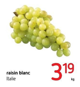 Promotions Raisin blanc - Produit Maison - Spar Retail - Valide de 13/09/2018 à 26/09/2018 chez Spar (Colruytgroup)