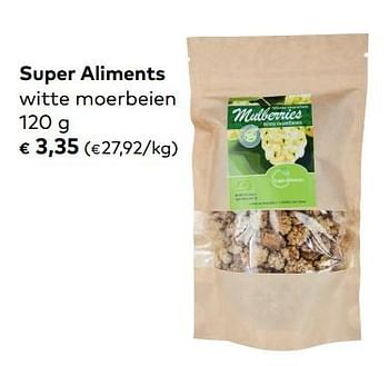 Promoties Super aliments witte moerbeien - Super Aliments - Geldig van 05/09/2018 tot 02/10/2018 bij Bioplanet