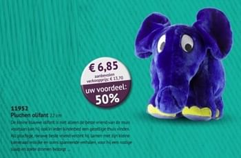 Promoties Pluchen olifant - Huismerk - Bofrost - Geldig van 01/09/2018 tot 26/02/2019 bij Bofrost