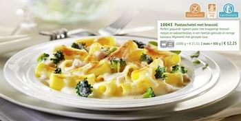 Promoties Pastaschotel met broccoli - Huismerk - Bofrost - Geldig van 01/09/2018 tot 26/02/2019 bij Bofrost