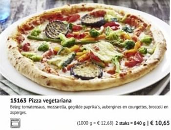 Promoties Pizza vegetariana - Huismerk - Bofrost - Geldig van 01/09/2018 tot 26/02/2019 bij Bofrost
