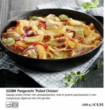 Promotions Pangerecht pulled chicken - Produit maison - Bofrost - Valide de 01/09/2018 à 26/02/2019 chez Bofrost