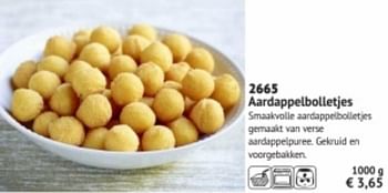 Promoties Aardappelbolletjes - Huismerk - Bofrost - Geldig van 01/09/2018 tot 26/02/2019 bij Bofrost
