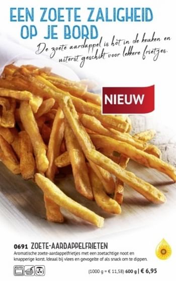 Promoties Zoete-aardappelfrieten - Huismerk - Bofrost - Geldig van 01/09/2018 tot 26/02/2019 bij Bofrost