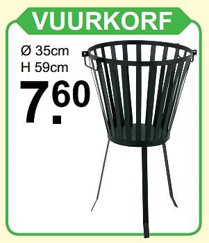 Promotions Vuurkorf - Produit Maison - Van Cranenbroek - Valide de 10/09/2018 à 29/09/2018 chez Van Cranenbroek