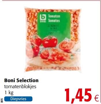 Promoties Boni selection tomatenblokjes - Boni - Geldig van 12/09/2018 tot 25/09/2018 bij Colruyt