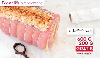 Promoties Orlo­ffgebraad - Huismerk - Buurtslagers - Geldig van 01/09/2018 tot 27/09/2018 bij Buurtslagers