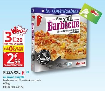 Promoties Pizza xxl - Huismerk - Auchan - Geldig van 12/09/2018 tot 23/09/2018 bij Auchan