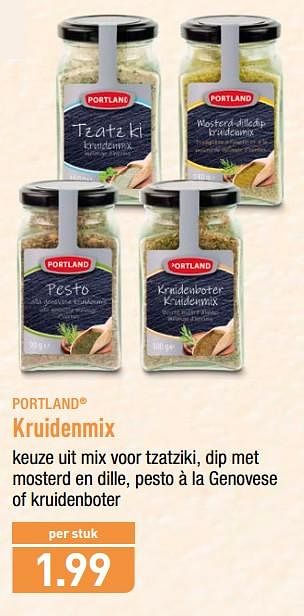 Promoties Kruidenmix - Portland - Geldig van 17/09/2018 tot 22/09/2018 bij Aldi