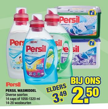 Promoties Persil wasmiddel - Persil - Geldig van 10/09/2018 tot 23/09/2018 bij Big Bazar