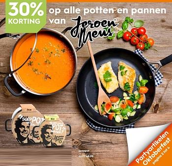 Promoties Soeppot - Jeroen Meus - Geldig van 12/09/2018 tot 25/09/2018 bij Blokker
