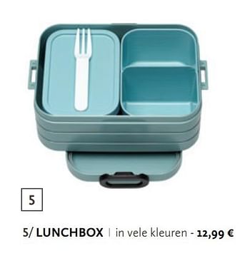 Promotions Lunchbox - Produit maison - Krea - Colifac - Valide de 12/09/2018 à 15/03/2019 chez Krea-Colifac