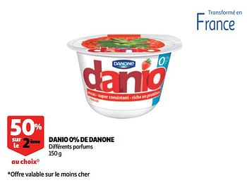 Promoties Danio 0% de danone - Danone - Geldig van 12/09/2018 tot 25/09/2019 bij Auchan