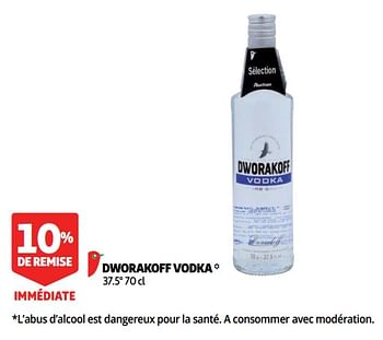 Promotions Dworakoff vodka - Dworakoff - Valide de 12/09/2018 à 25/09/2019 chez Auchan Ronq