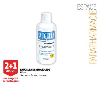Promotions Saugella dermoliquide - Saugella - Valide de 12/09/2018 à 25/09/2019 chez Auchan Ronq